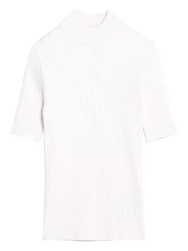Reedition Ribbed Sweater - Courrèges