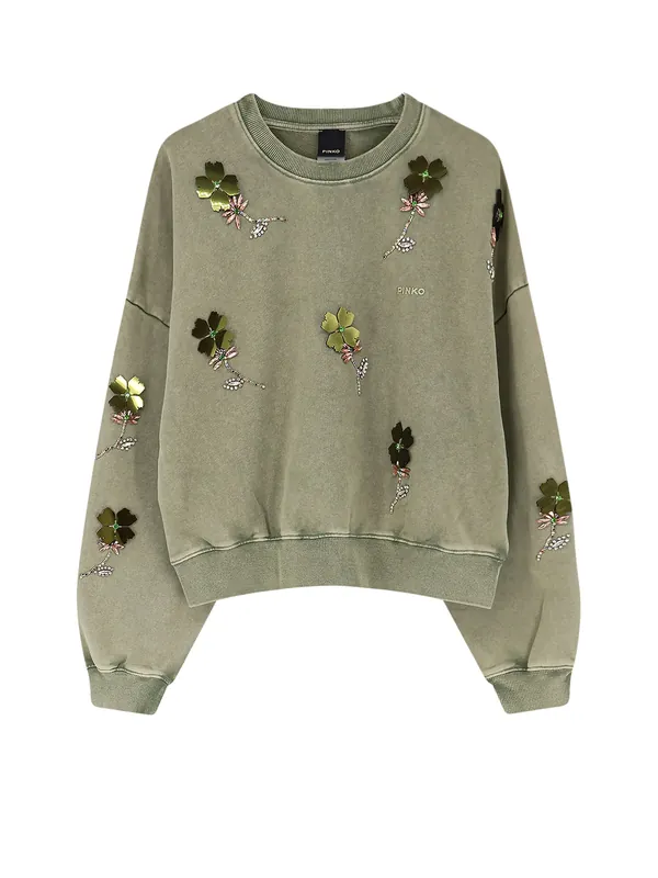 Kikoine Cotton Sweater - Pinko