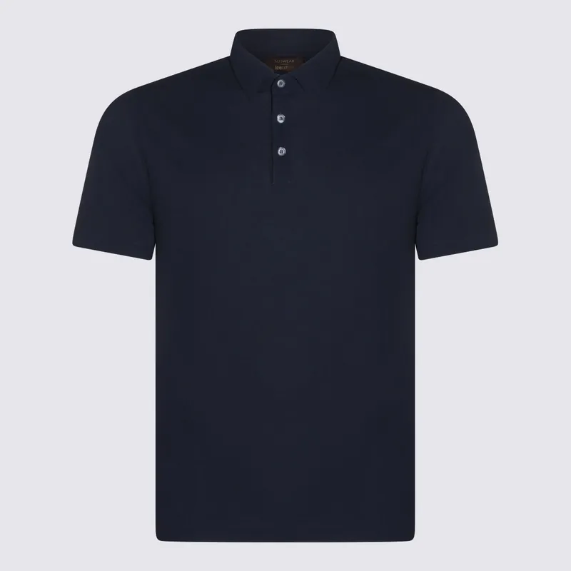 T-Shirts And Polos Blu Zanone