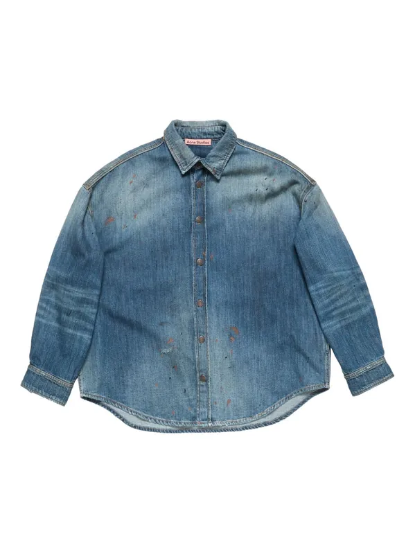 Denim Cotton Shirt - Acne Studios