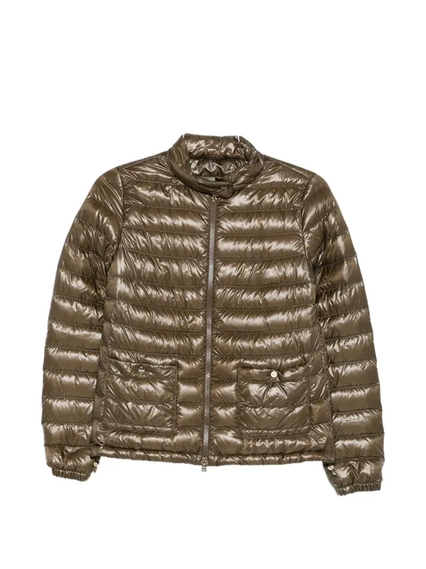 Nylon Short Down Jacket - Herno