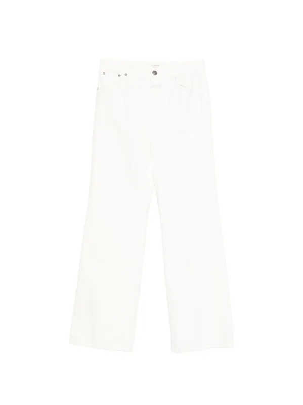 Straight-Leg Denim Jeans