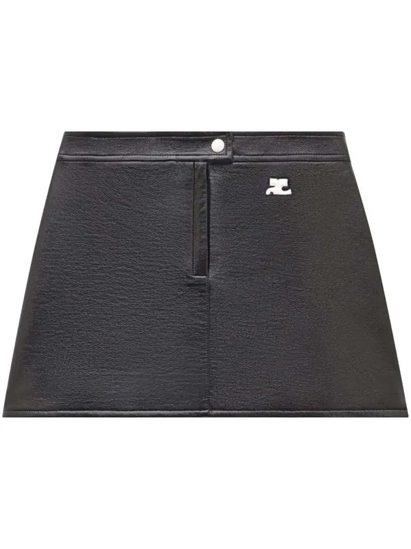 Flared Mini Skirt - Courrèges