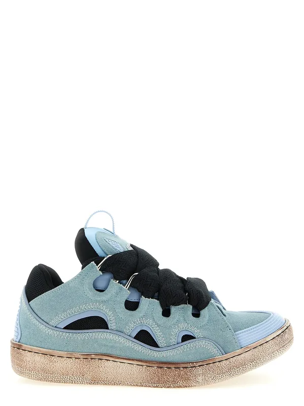 Curb Sneakers Light Blue - Lanvin