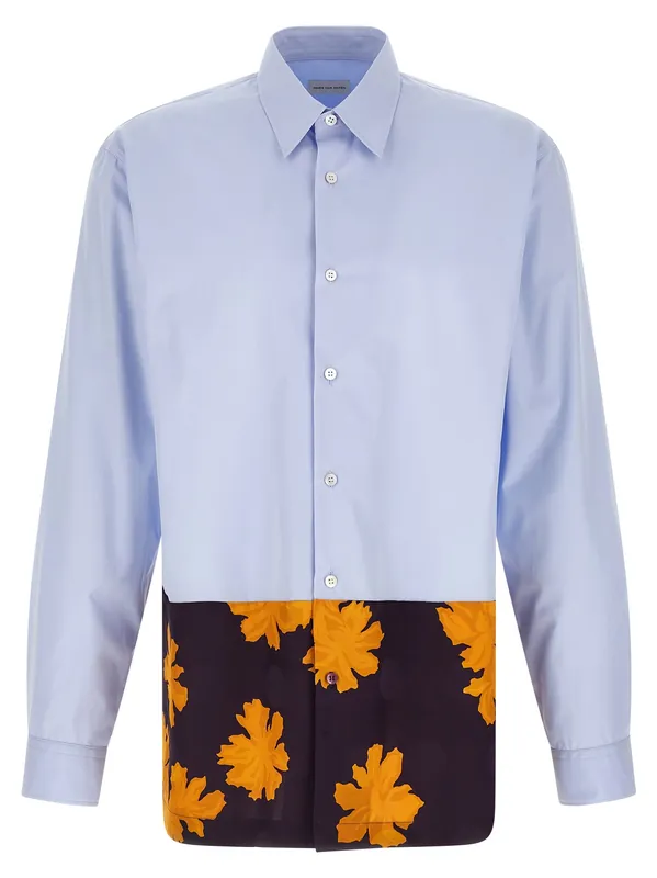 Capero Shirt And Blouse Light Blue - Dries Van Noten