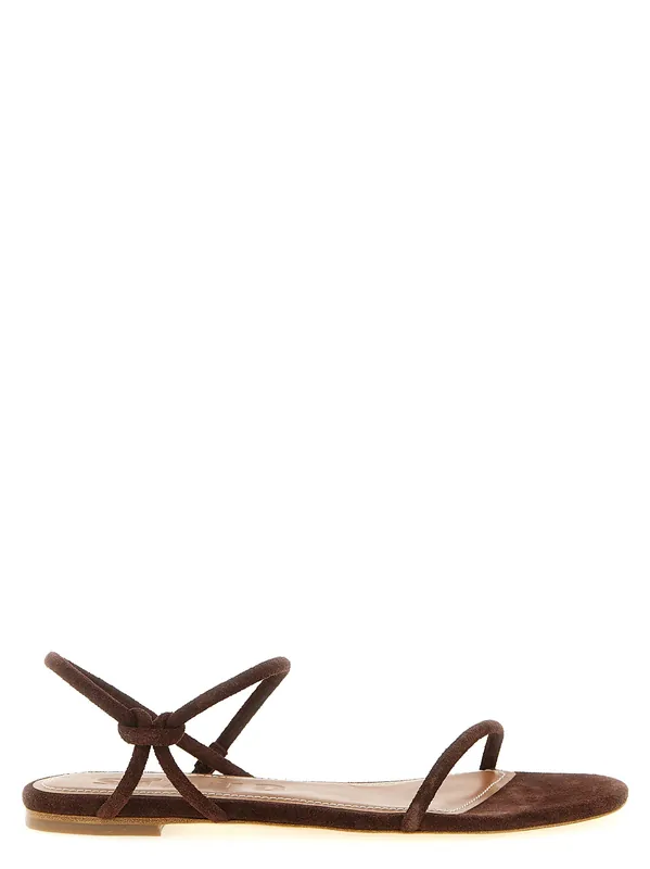 Laurel Sandals Brown - Staud