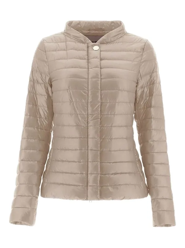 Nylon Short Down Jacket - Herno