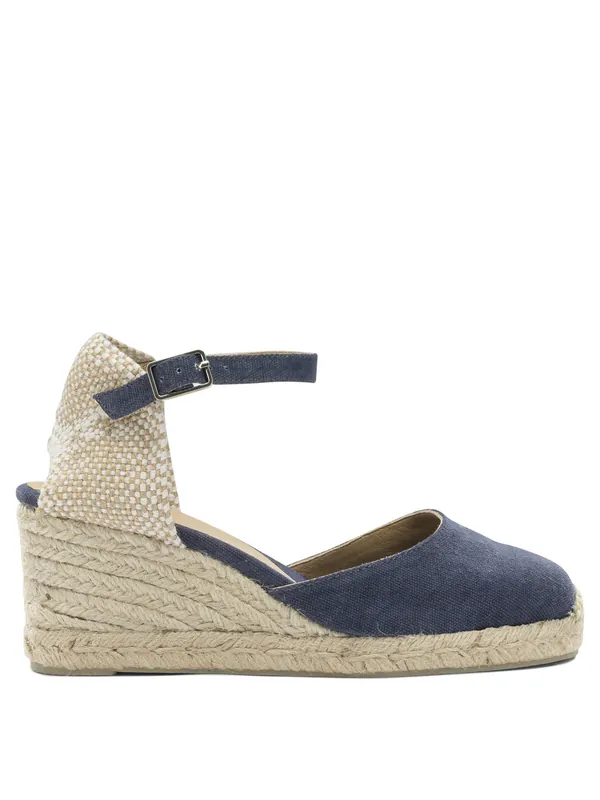Carol 70mm Espadrilles Blue - Castañer