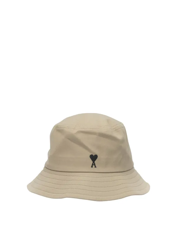 Bucket Hat Hats Beige - Ami Paris