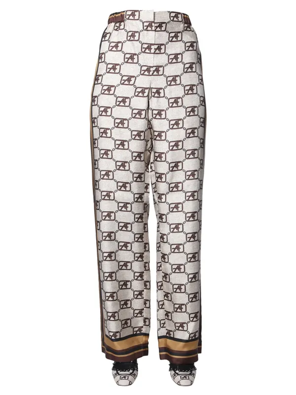 Story Logo Pants - Alberta Ferretti