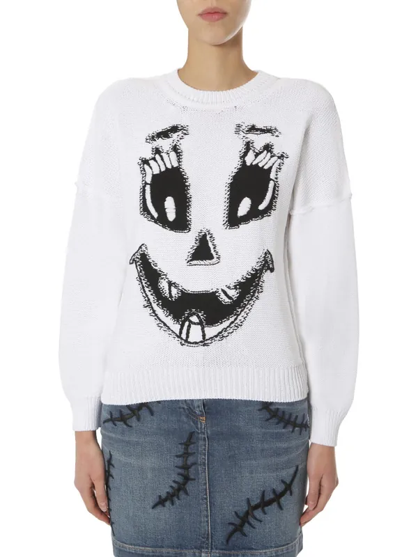 Crew Neck Sweater - Moschino
