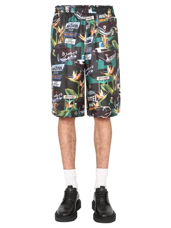 Silk Bermuda - Givenchy