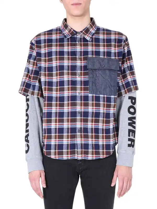 Shirt With Double Sleeves - Dsquared2