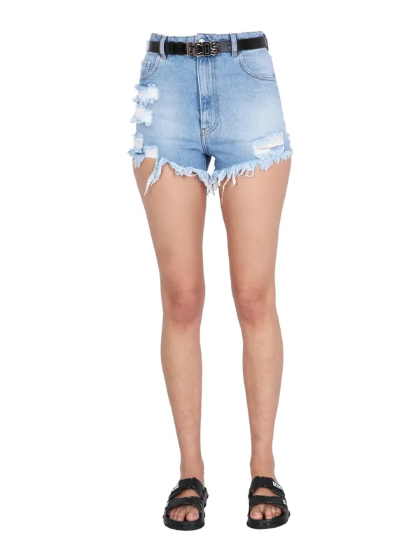 Denim Shorts - GCDS