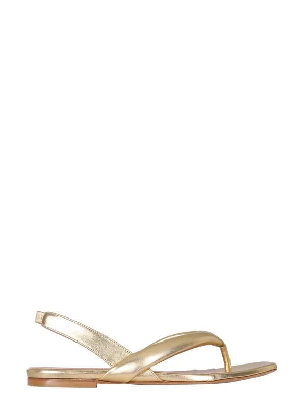 Leather Slingback Sandals - Gia Borghini