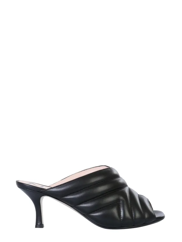 Chevron Pattern Mules - N°21