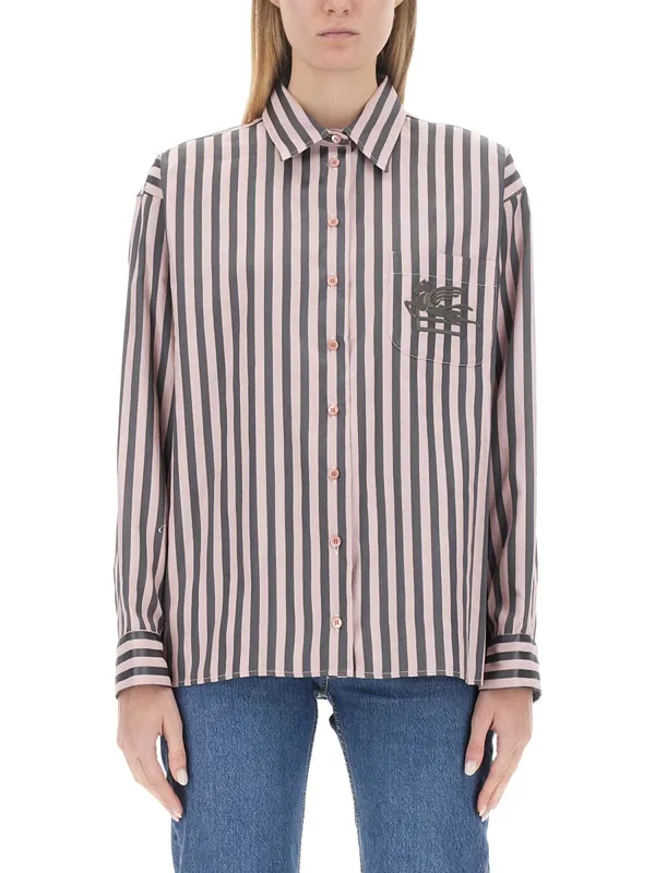Shirt With Logo - Etro