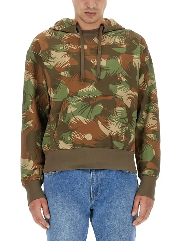 Camouflage Sweatshirt - Moschino