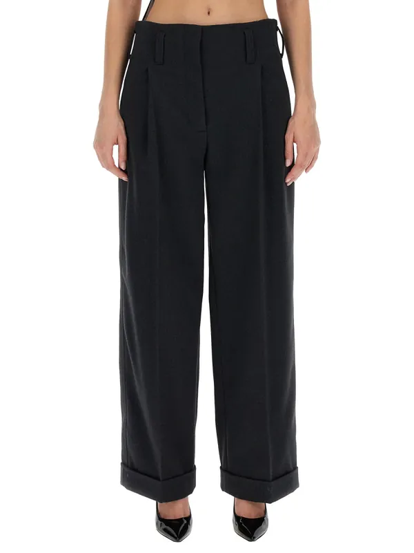 Wide Leg Pants - Philosophy