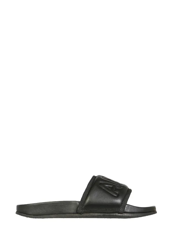 Leather Slide Sandals - Ambush