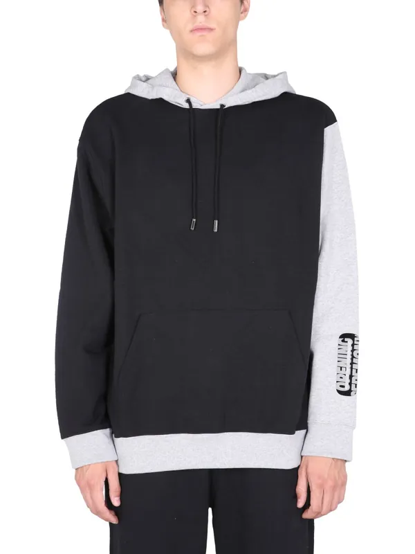Sweatshirt With Flocked Logo - Opening Ceremony