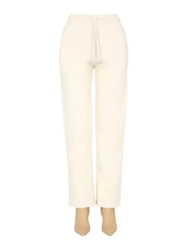 "Rubber Arrow" Jogging Pants - Off-White