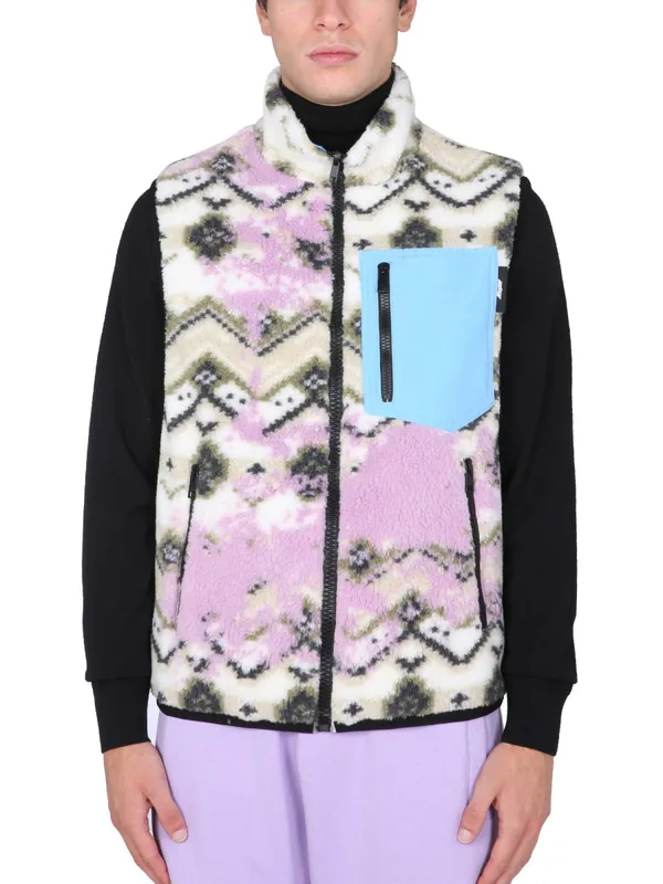 Fleece Sherpa Vest - MSGM