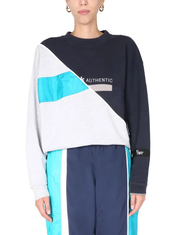 Crew Neck Sweatshirt - 1/Off