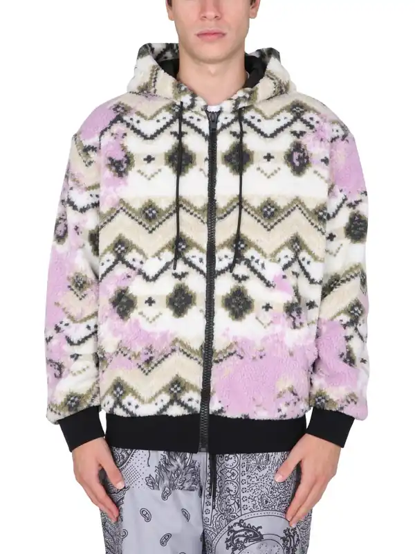 Fleece Sherpa Jacket - MSGM