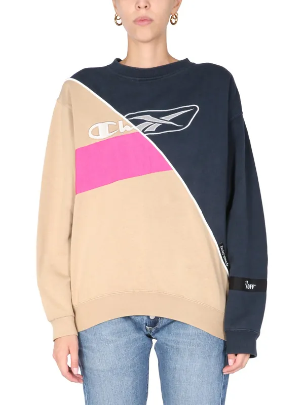 Crew Neck Sweatshirt - 1/Off