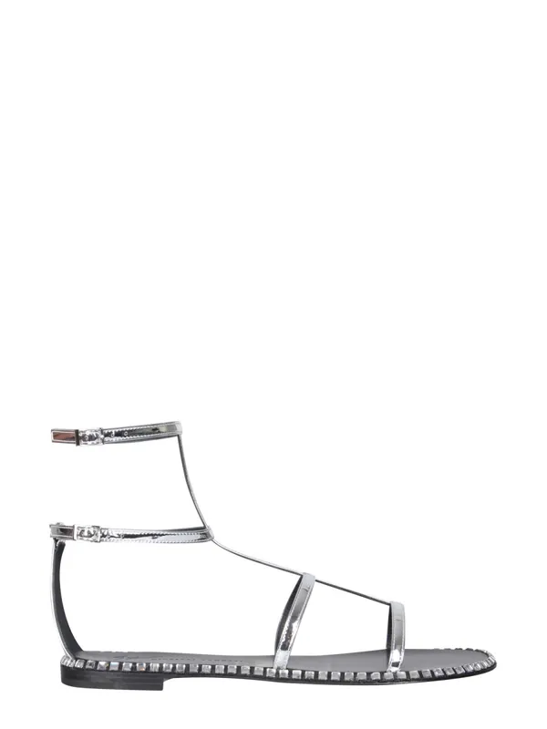 Flat Gladiator Sandals - Giuseppe Zanotti
