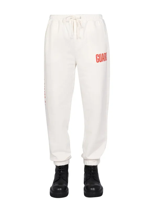 Logo Print Jogging Pants - Helmut Lang