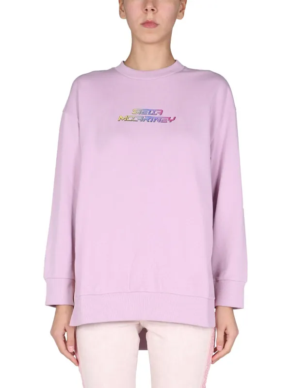 Sweatshirt With 3 D Logo - Stella McCartney