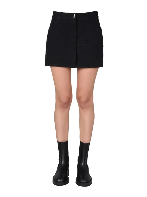 4 G Jacquard Skirt - Givenchy