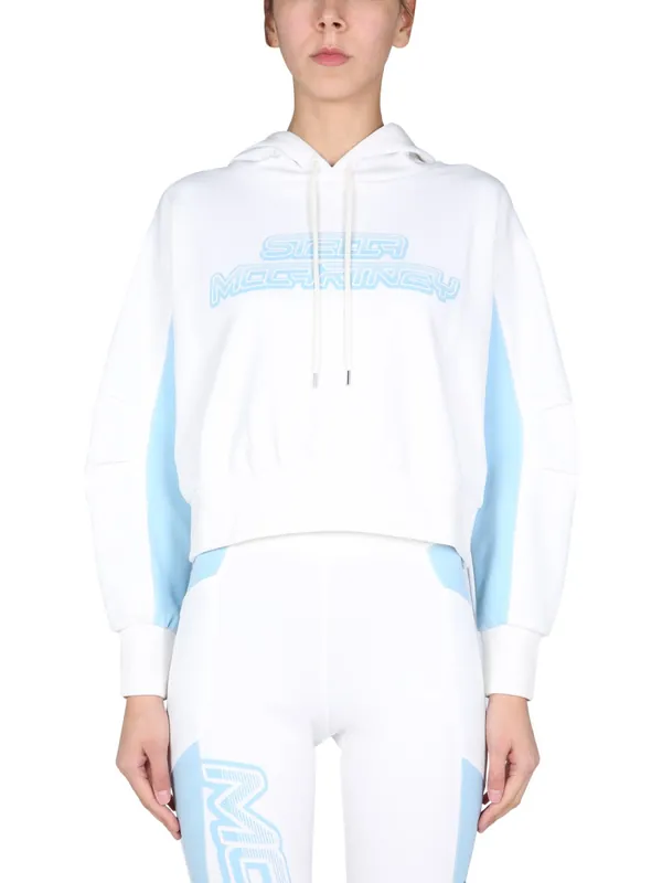 Sweatshirt With Logo Print - Stella McCartney