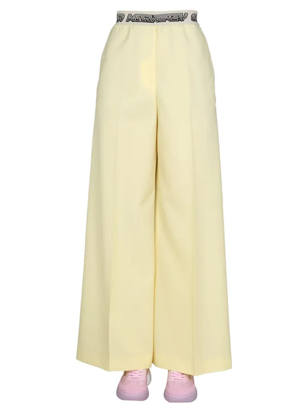 Wide Leg Trousers - Stella McCartney