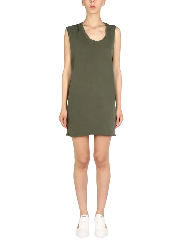 Mini Round Neckline Dress - Dsquared2