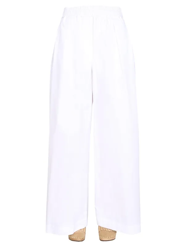 Wide Leg Trousers - Aspesi