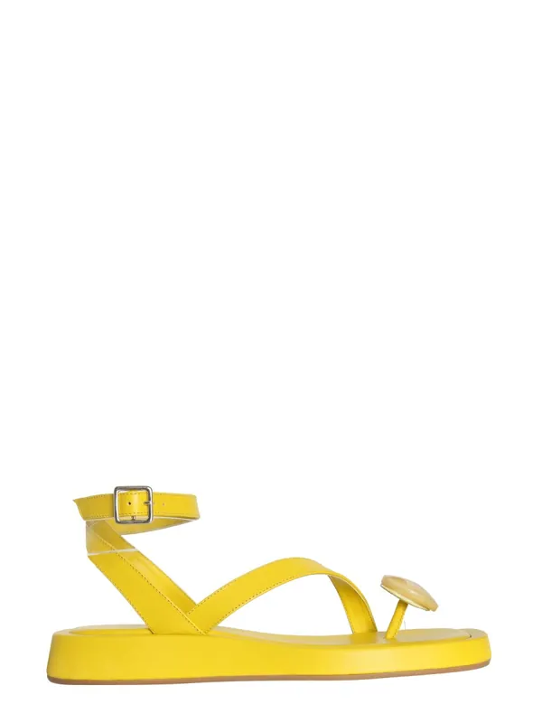 Rosie 18 Gia/Rhw Leather Sandals - Gia Borghini
