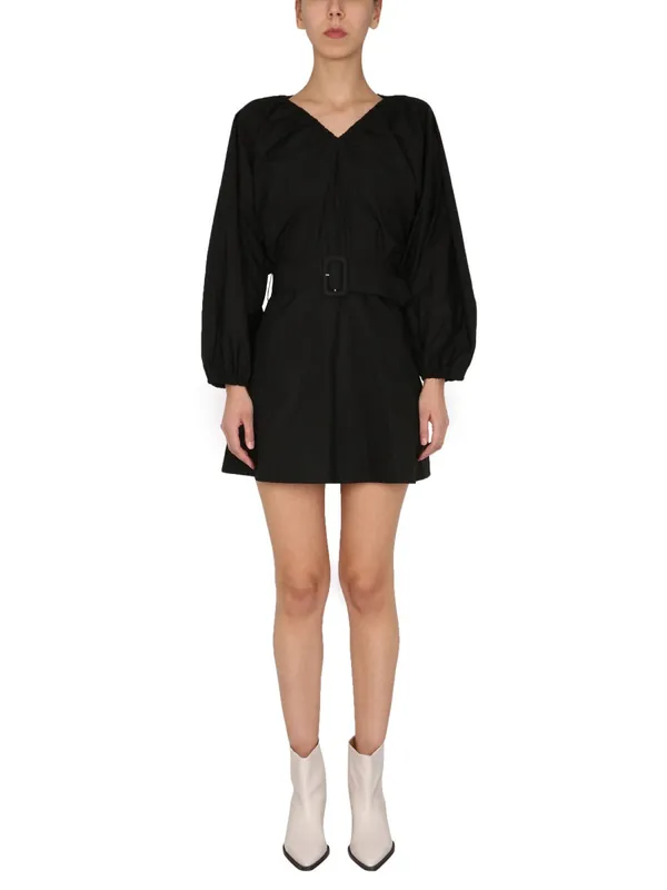 Balloon Sleeves Dress - Patou