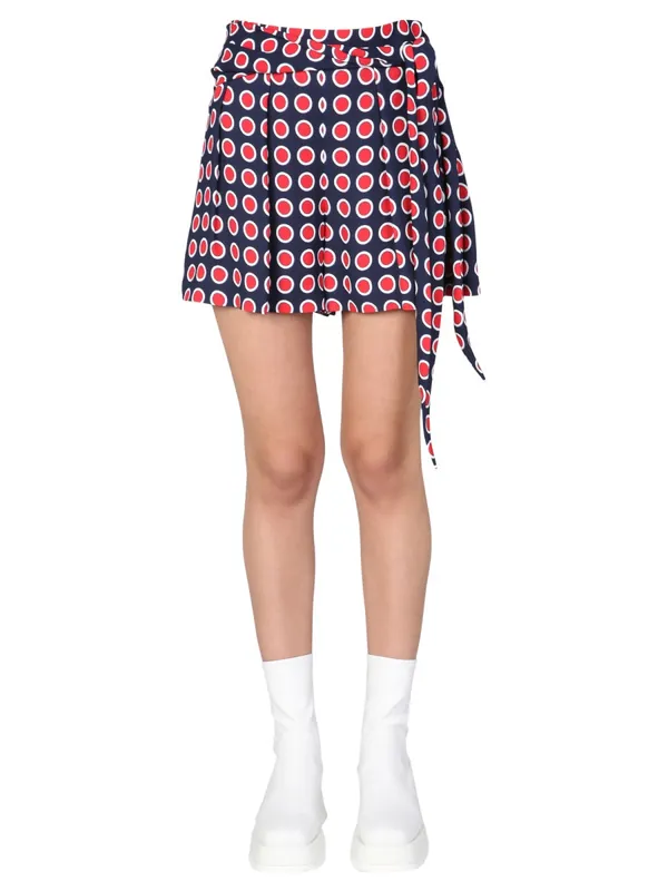 "Eyelets" Shorts - Moschino