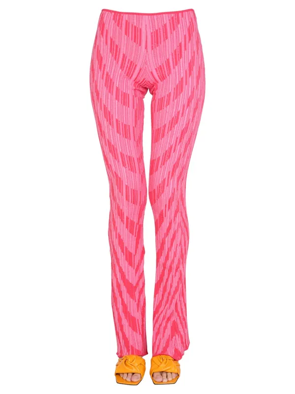Striped Pattern Pants - Philosophy