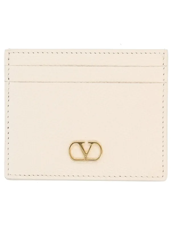 "Vlogo Signature" Card Holder - Valentino Garavani