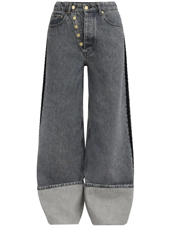 "Double Fly" Jeans - Ganni