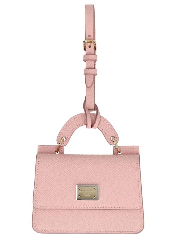 Leather "Dauphine" Card Case - Dolce & Gabbana