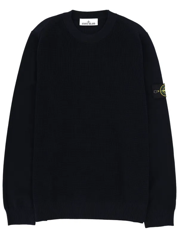 Jersey With Logo Patch - Stone Island