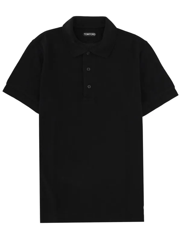 Lyocell And Cotton Polo Shirt - Tom Ford
