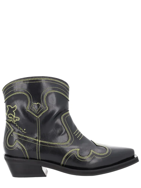 "Low Shaft" Boot - Ganni