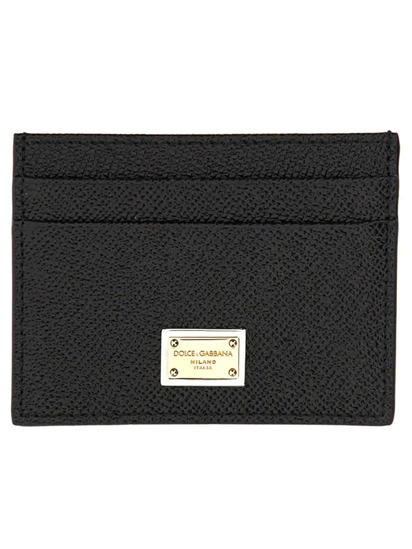 Leather Card Holder - Dolce & Gabbana