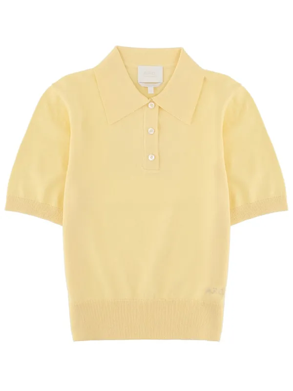 Polo With Logo - A.P.C.